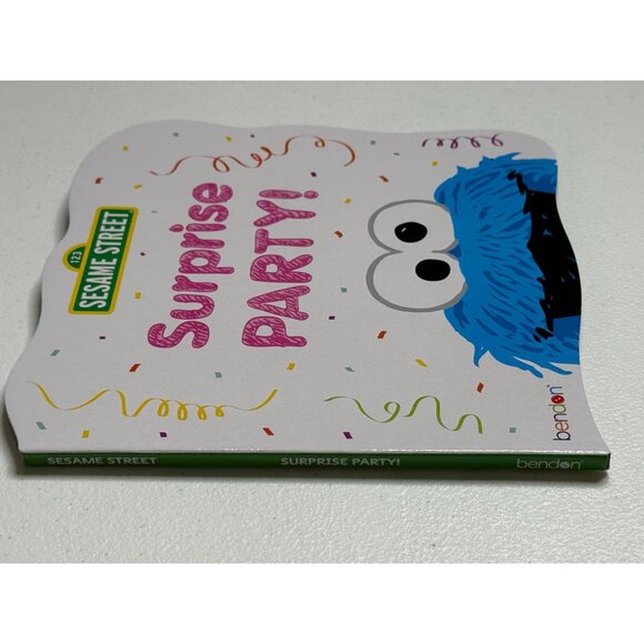 Sesame Street “Surprise Party!” Cookie Monster Board Book by Bendon - Picture 3 of 3